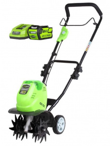 Изображение Аккумуляторный культиватор Greenworks G40TLK4 (27087VB)