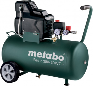 Изображение Безмасляный компрессор Metabo Basic 280-50 W OF 601529000
