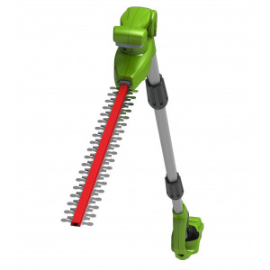 Изображение Аккумуляторный телескопический кусторез Greenworks G24PH51 (2300707)