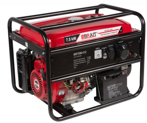 Изображение Бензогенератор Brait BR7500-CU