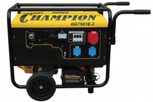Изображение Бензиновый генератор Champion GG7501E-3