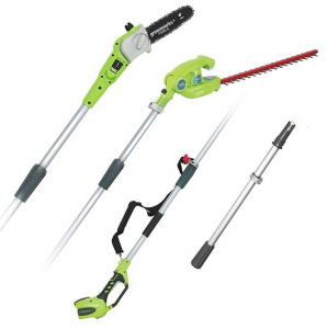 Изображение Аккумуляторный высоторез-кусторез Greenworks G40PSH 1300607