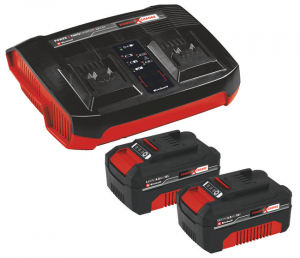 Изображение PXC 18B Устройство зарядное twincharger kit+2 аккумулятора 4Ah EINHELL 4512112