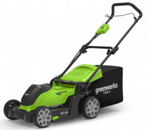 Изображение Аккумуляторная газонокосилка Greenworks G40LM41 (2504707)