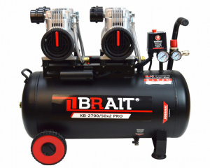 Изображение KB-2700/50X2 PRO Компрессор воздушный  BRAIT