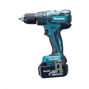 Изображение Аккумуляторная ударная дрель-шуруповерт Makita DHP456RFE3