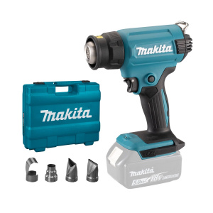 Изображение Аккумуляторный фен строительный Makita DHG180ZK