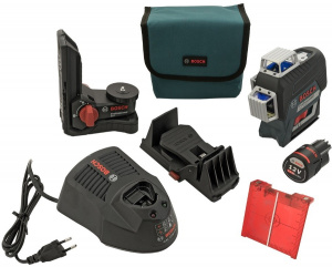 Изображение Нивелир Bosch GLL 3-80C+BM1+Аккумулятор12V+L-boxx 0601063R02
