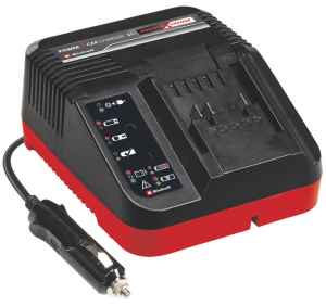 Изображение Power X-Car Charger 3A Зарядка для аккумуляторных батарей 12 В автомобильное EINHELL PXC 4512113
