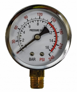 Изображение Манометр D60 KMR-2200/70,KMR-2200/100,KMR-3000/100 BRAIT 20.02.065.043