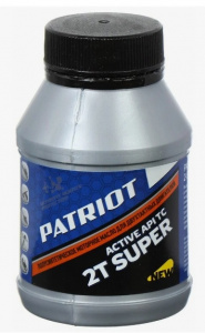 Изображение Масло полусинт. PATRIOT SUPER ACTIVE 2T  100мл 850030634