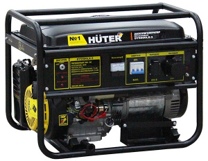 Изображение Бензиновый генератор Huter DY9500LX-3