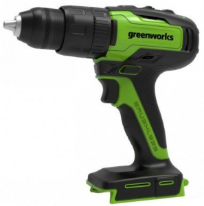 Изображение Дрель-шуруповерт аккумуляторная Greenworks GD24DD35 (3704007)