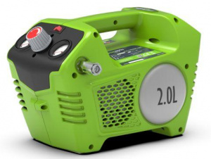 Изображение Компрессор аккумуляторный Greenworks G24AC (4100302)