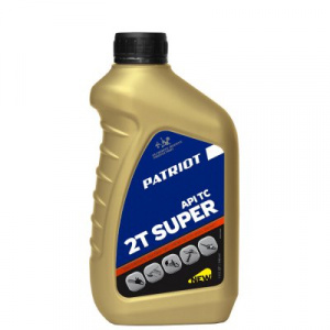 Изображение Масло 2-х тактное полусинтетическое Patriot SUPER ACTIVE 0,946 л