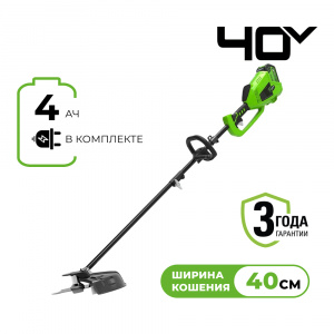 Изображение GD40BC Триммер Greenworks 1301507UB