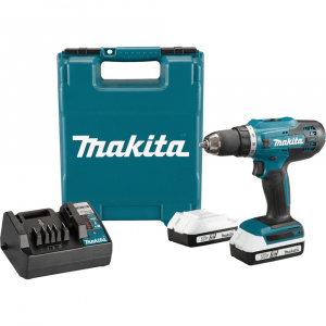 Изображение Аккумуляторная дрель-шуруповерт Makita DF488D002