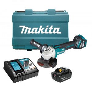 Изображение Аккумуляторная угловая шлифовальная машина Makita DGA511RT(Аккумуляторная революция 2022)
