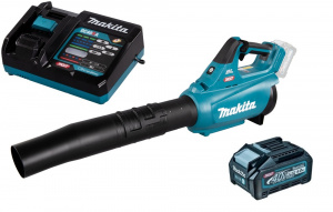Изображение Воздуходувка аккумуляторная XGT Makita UB001GZ +191B26-6(40V 4 AH) +191E10-9