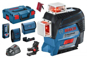 Изображение Нивелир Bosch GLL 3-80C+BM1+LR7+Аккумулятор12V+L-boxx 0601063R05