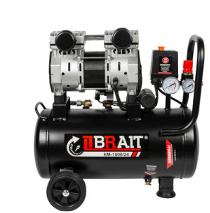 Изображение Компрессор воздушный Brait КB-1800/24 20.01.009.043
