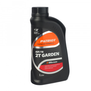 Изображение Масло минеральное PATRIOT G-Moton 2T Garden 1л 850030300