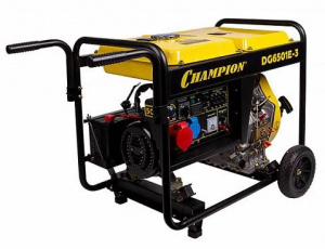 Изображение Генератор дизельный CHAMPION DG6501E-3 