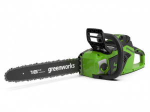 Изображение Цепная пила аккумуляторная бесщеточная Greenworks GD40CS18 (2005807UB)