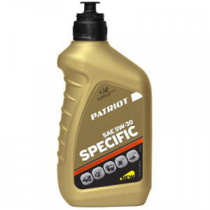Изображение Масло 4-х тактное полусинтетическое Patriot SPECIFIC HIGH-TECH 5W30