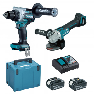 Изображение Набор аккумуляторного инструмента Makita DLX2430TJ (DDF486Z+DGA504Z)