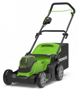 Изображение Аккумуляторная газонокосилка Greenworks G24X2LM41 (2512607)