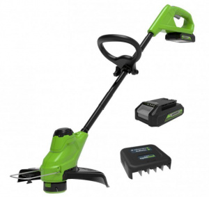 Изображение Аккумуляторный триммер Greenworks G24LT25K2 (2107207)