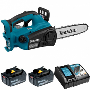 Изображение Аккумуляторная цепная пила Makita DUC302Z + BL1830*2+DC18RC