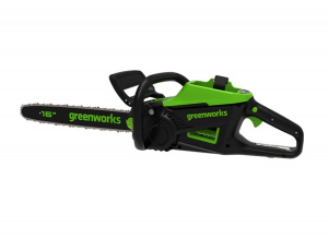 Изображение Аккумуляторная бесщеточная цепная пила Greenworks GD60CS25 (2008907)