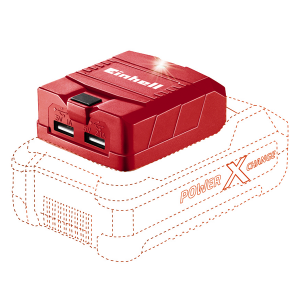 Изображение TE-CP 18 Li USB-Solo Блок для зарядки EINHELL PXC2*USB 4514120