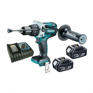 Изображение Аккумуляторная дрель-шуруповерт Makita DHP451RFE
