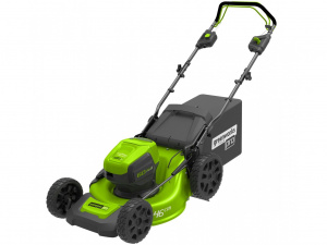 Изображение Аккумуляторная газонокосилка бесщеточная Greenworks GD60LM46HP (2502807)