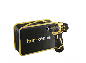 Изображение Аккумуляторная дрель-шуруповерт Hanskonner HCD1645BLC