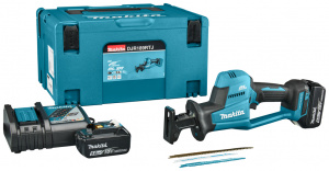 Изображение Аккумуляторная сабельная пила Makita DJR189RTJ