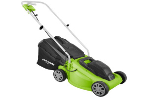 Изображение Газонокосилка электрическая Greenworks GLM1232 (2502207)