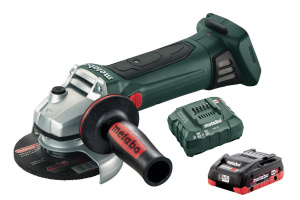 Изображение Аккумуляторная угловая шлифмашина Metabo W 18 LTX 125 T03330