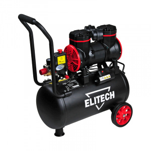 Изображение Безмасляный компрессор Elitech КПБ 300/24М-В