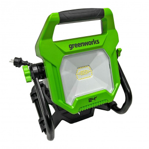 Изображение Прожектор светодиодный аккумуляторный Greenworks G24WL (3400107)