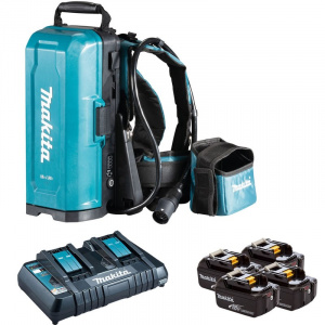 Изображение Ранцевый адаптер для аккумуляторов Makita PDC01  191C62-8 (BL1850Bx4шт, DC18RD)