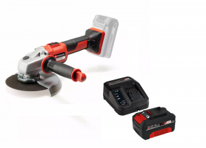 Изображение AXXIO 18/150 Li BL УШМ Einhell + Устр зар 3 А+ 18В 4 Ач Starter kit 4431144SET