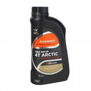Изображение Масло 4-х тактное полусинтетическое Patriot G-Motion ARCTIC 5W30 1л 850030100
