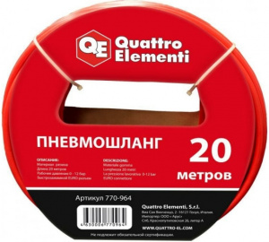 Изображение Шланг пневматический Quadro Elementi 20м 770-964